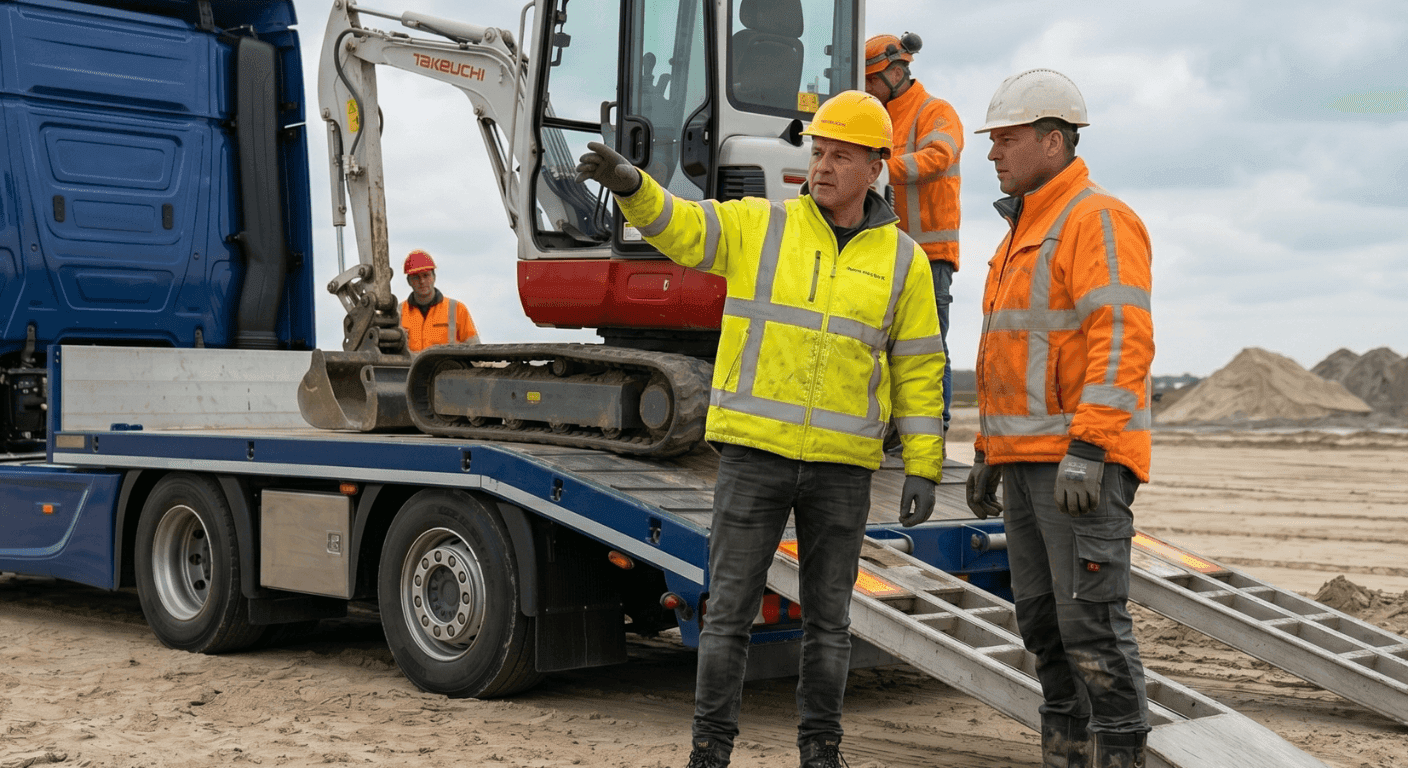 Waarom een graafmachine leasen via LFH Lease?