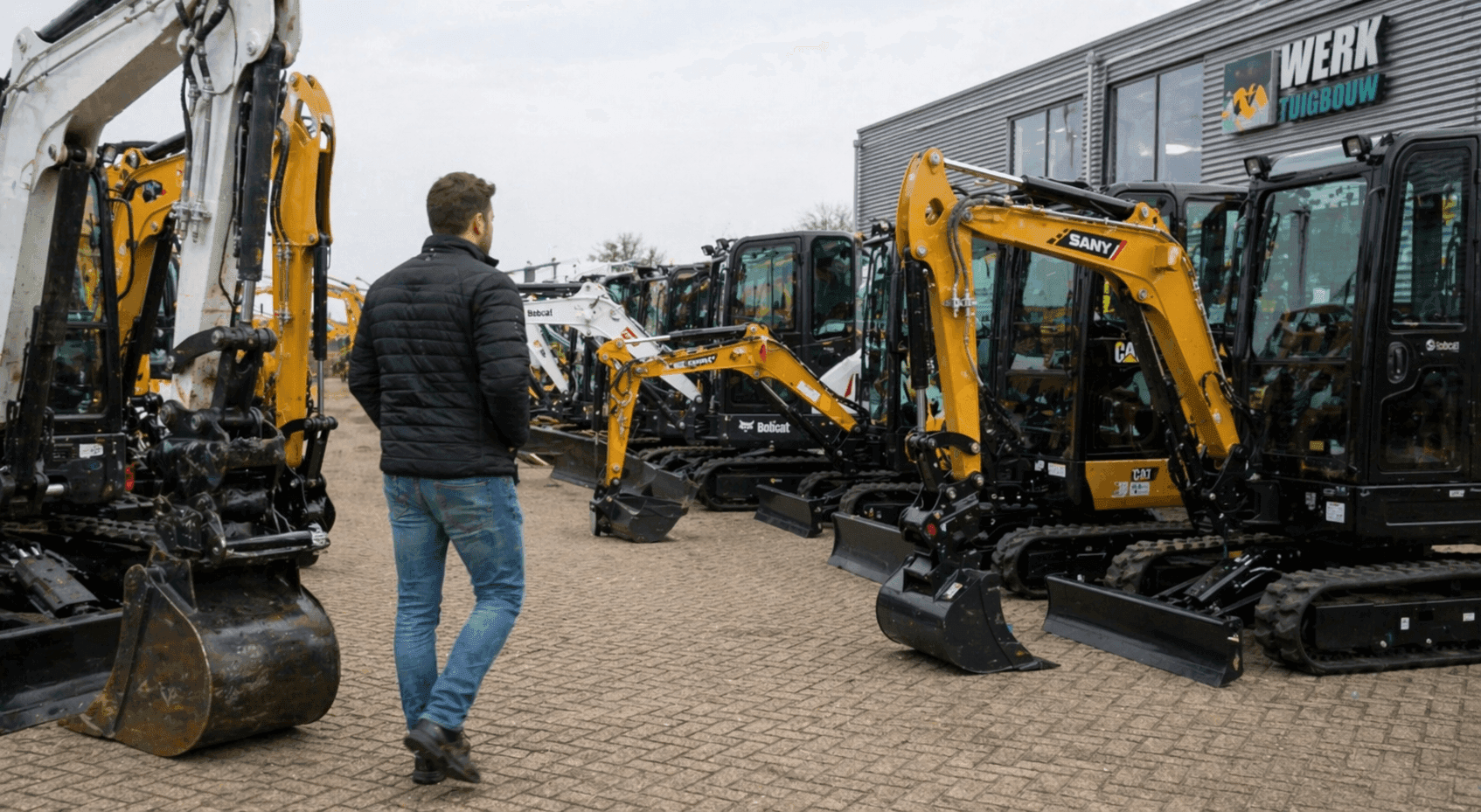 Stap 1: Kies je graafmachine