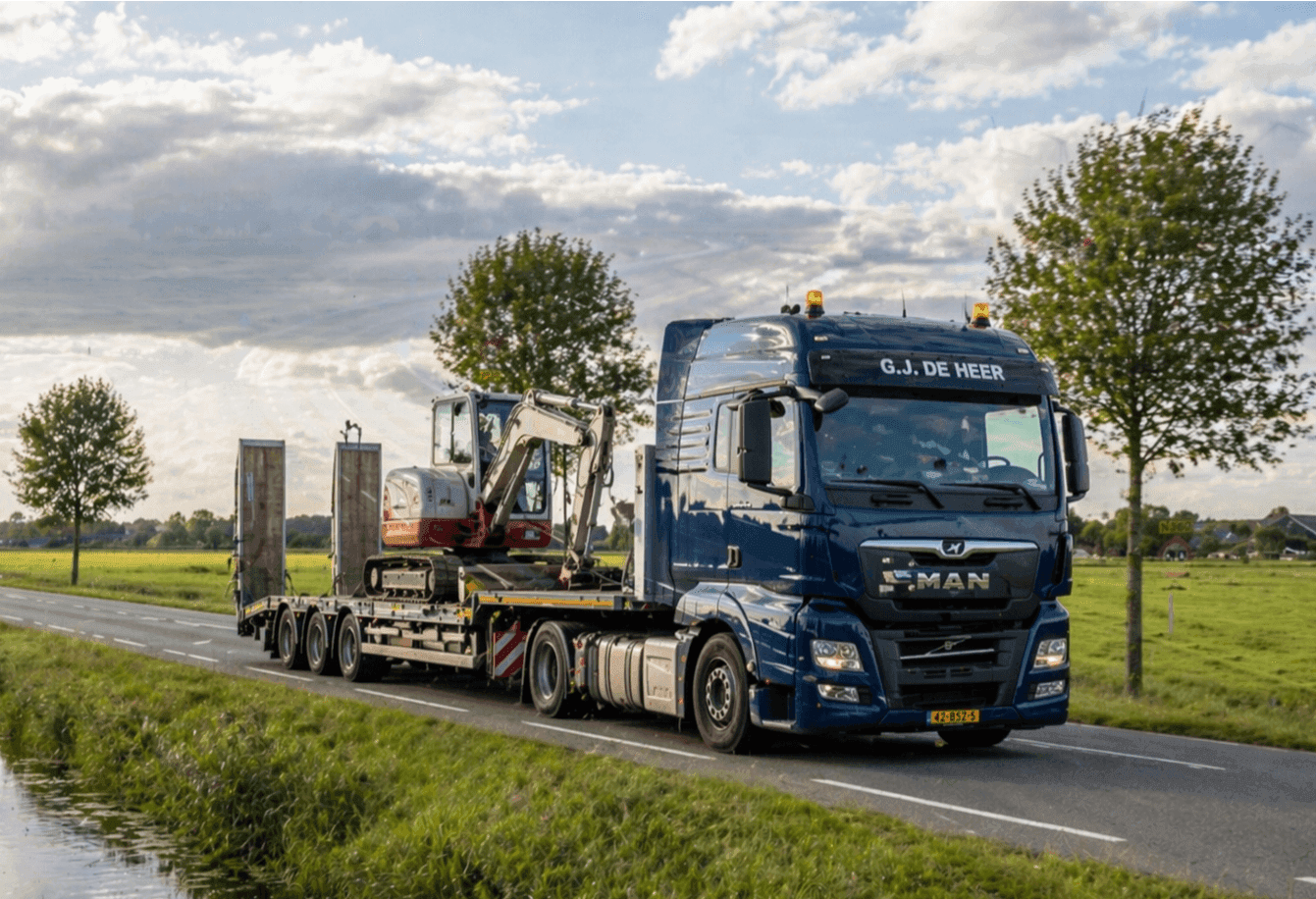 Graafmachine leasen via Financial Lease